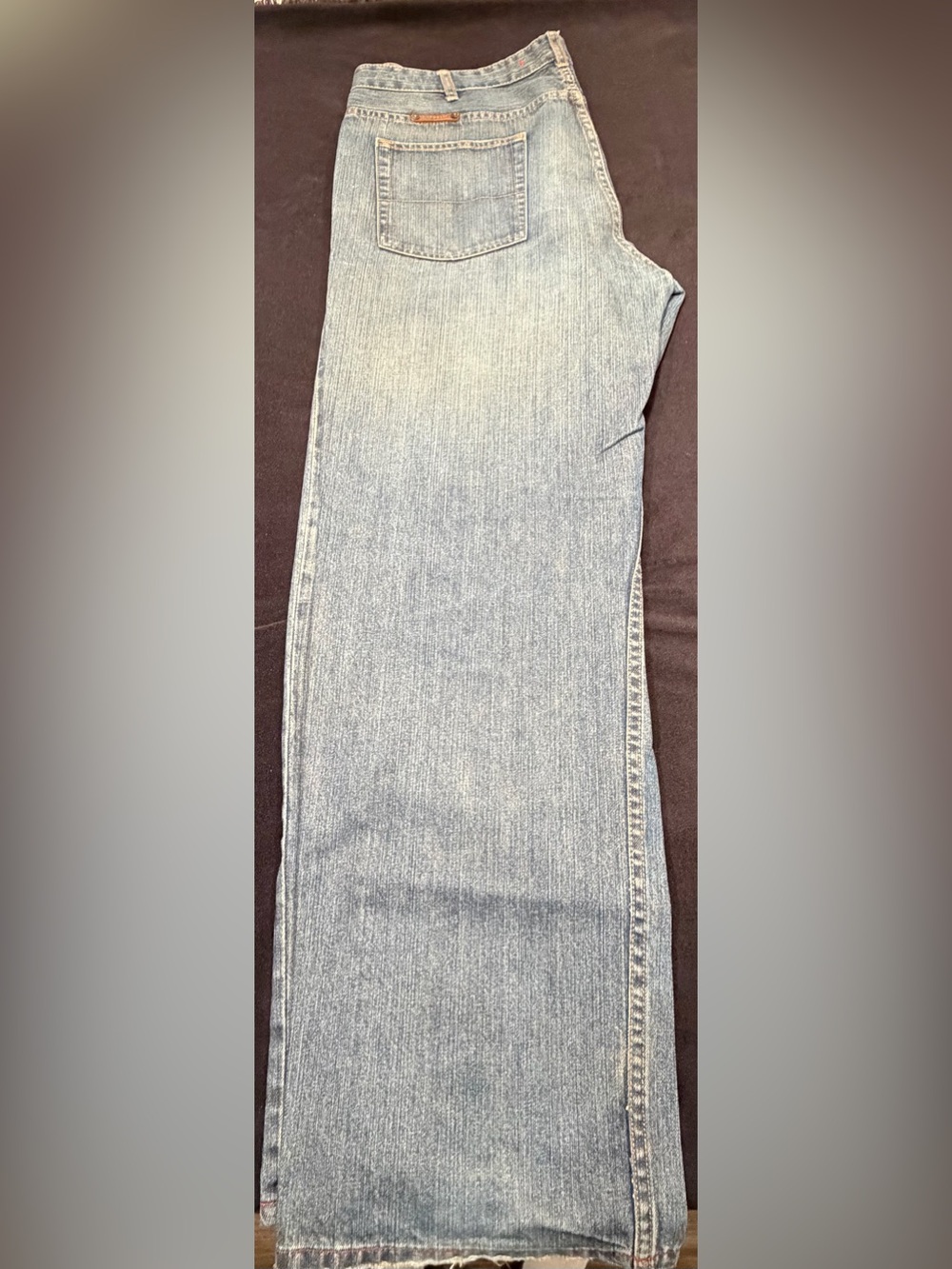 Nautica Relaxed Fit Jeans Mens 38x32 Blue 100% Cotton Denim Vintage